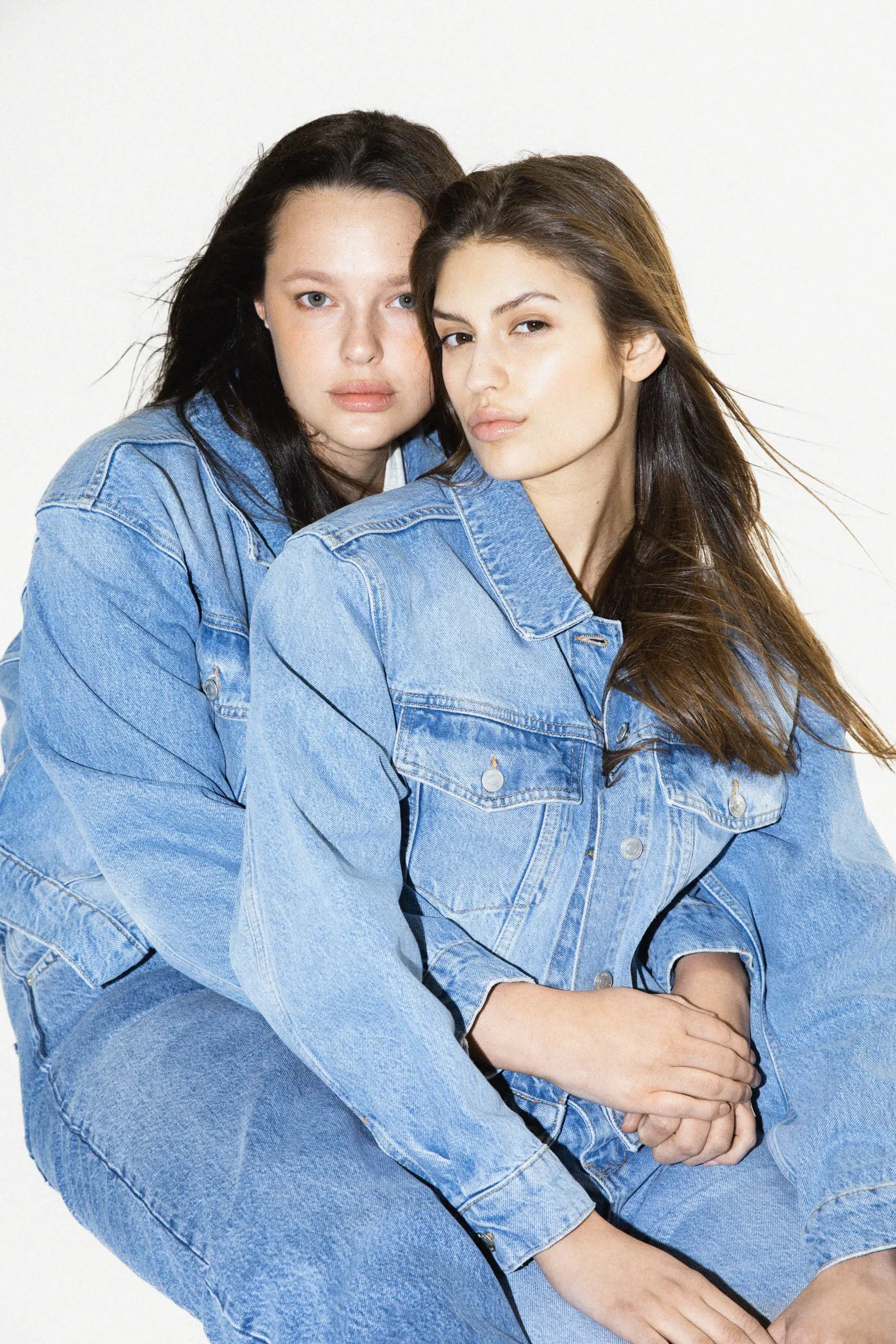 Noelle Denim Jacket - Light Blue