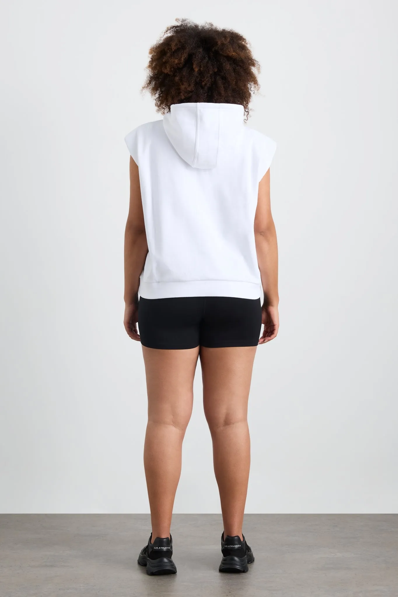 Sleeveless Logo Hoodie 402
