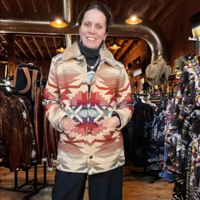 Women's Brownsville Coat - Stillwater Tan - Pendleton - TE257